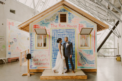Whimsical wedding at the New Children's Museum