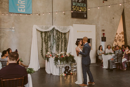 Whimsical wedding at the New Children's Museum