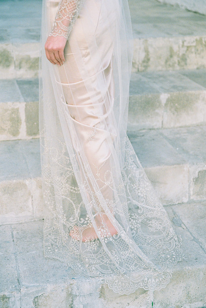 Scarlet and blush bridal inspiration
