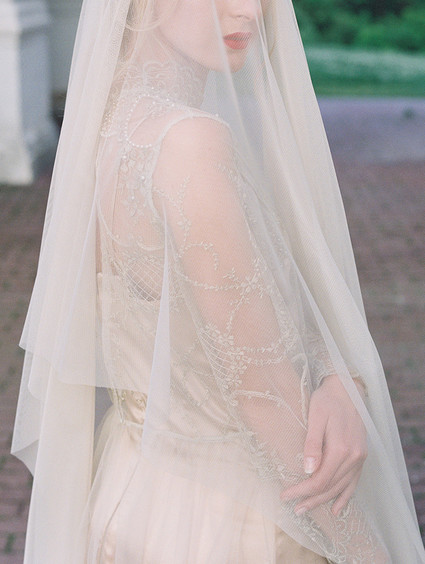 Scarlet and blush bridal inspiration