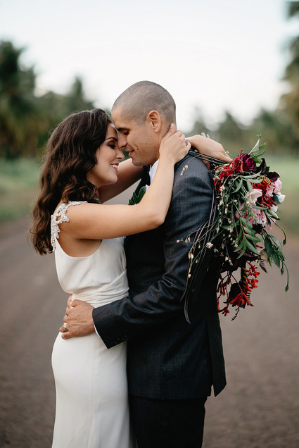 Tropical bohemian wedding inspiration