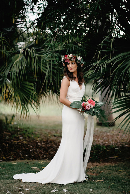 Tropical bohemian wedding inspiration