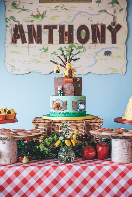 Winnie the Pooh 1st birthday party Inspiration