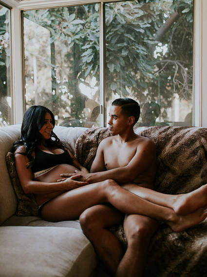 bare maternity photos