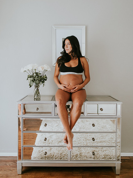 bare maternity photos