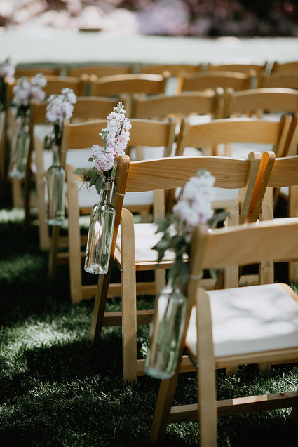 Rustic wedding decor