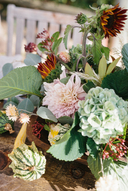 Fall floral arrangements