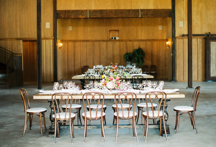 Rustic wedding decor