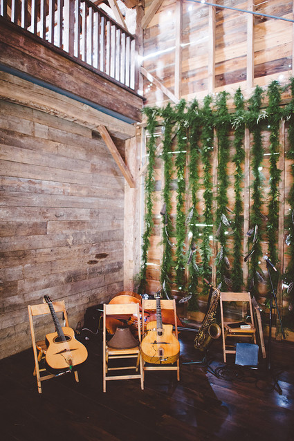 Boho barn wedding