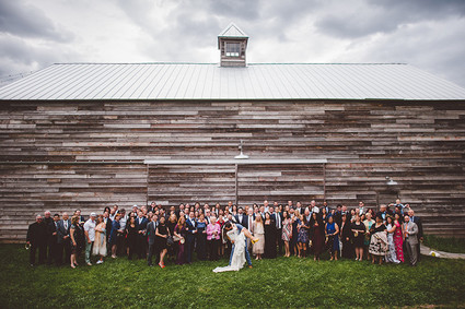 Boho barn wedding