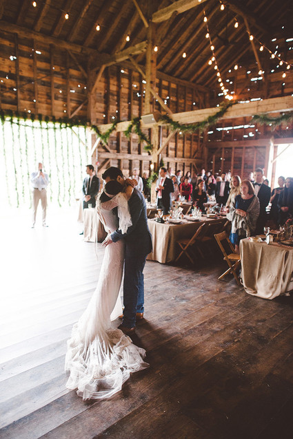 Boho barn wedding