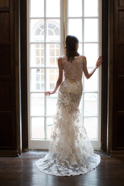 Claire Pettibone Fall 2016 wedding dress