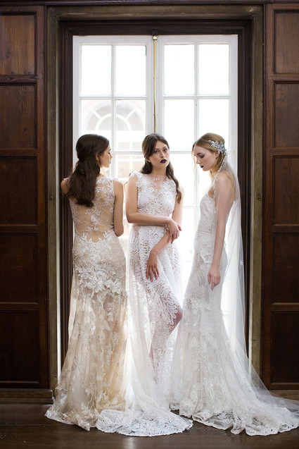 Claire Pettibone Fall 2016 wedding dress Inspiration
