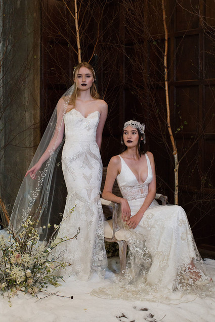 Claire Pettibone Fall 2016 wedding dress Inspiration