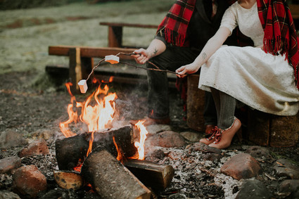 Roasting marshmellows