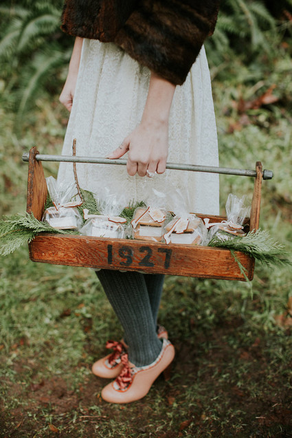 Roasted marshmallow favors
