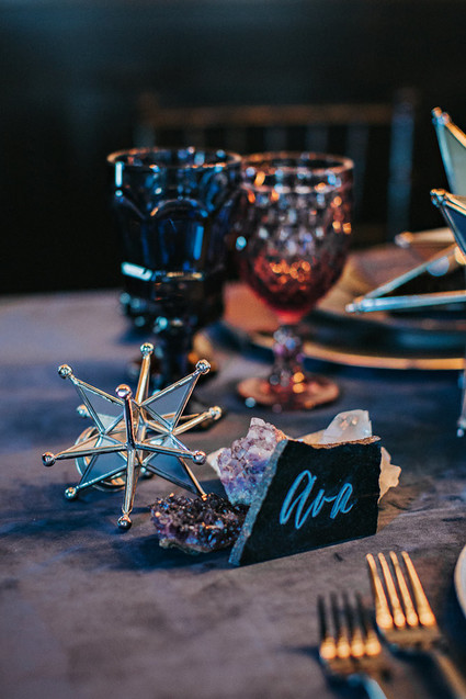 Moon themed wedding inspiration