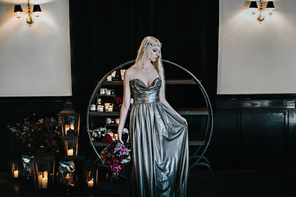 Silver Lady Evelyn UK wedding gown Inspiration