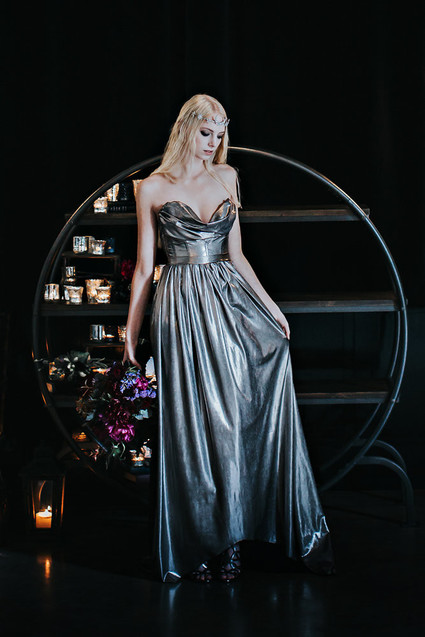 Silver Lady Evelyn UK wedding gown Inspiration