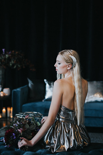 Unique wedding hairstyle