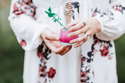 Colorful day of the dead party