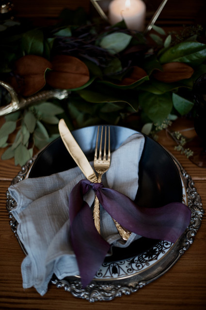 Dark and moody wedding inspiration