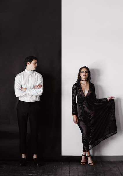 Black wedding dress Inspiration