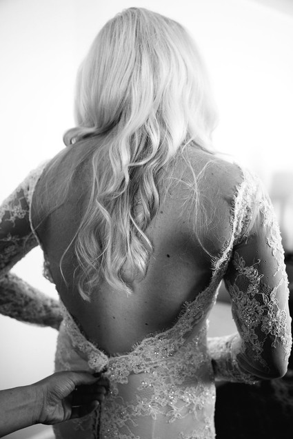 Lace wedding dress