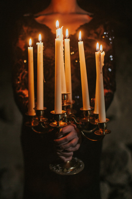Enchanted Halloween wedding inspiration Inspiration