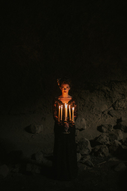Enchanted Halloween wedding inspiration