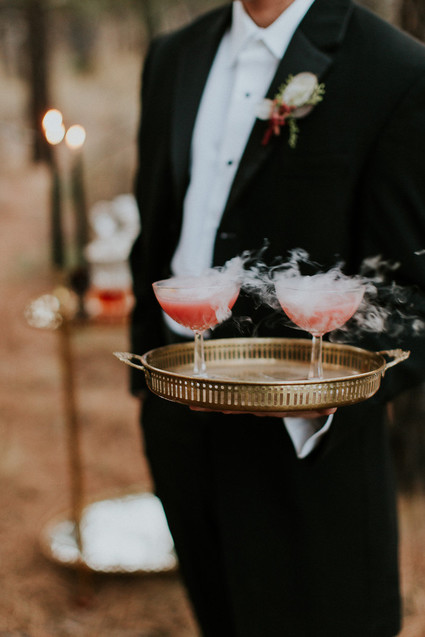 Halloween cocktail