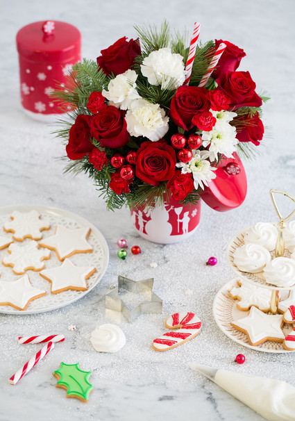 Teleflora holiday arrangement