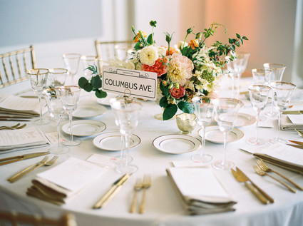 Elegant wedding decor