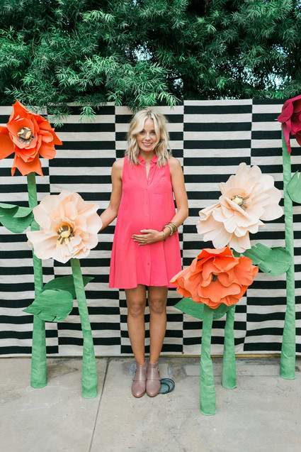 Poppy themed baby shower