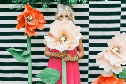 giant paper flowers