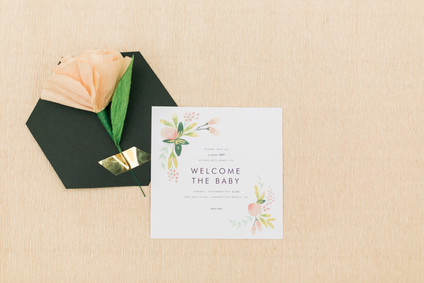 Poppy themed baby shower