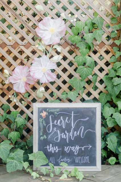 Garden Fairy baby shower Inspiration