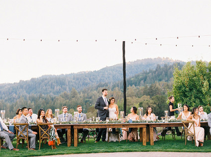 Romantic wedding at Camel Hill Vineyards