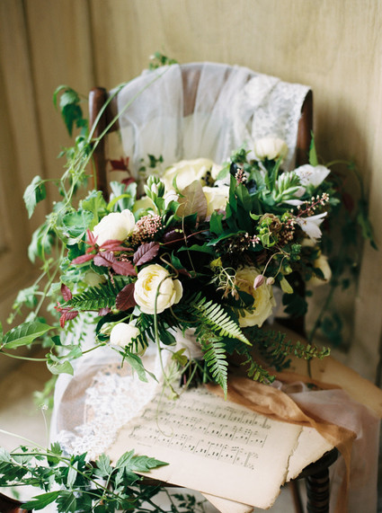 Romantic bridal bouquet