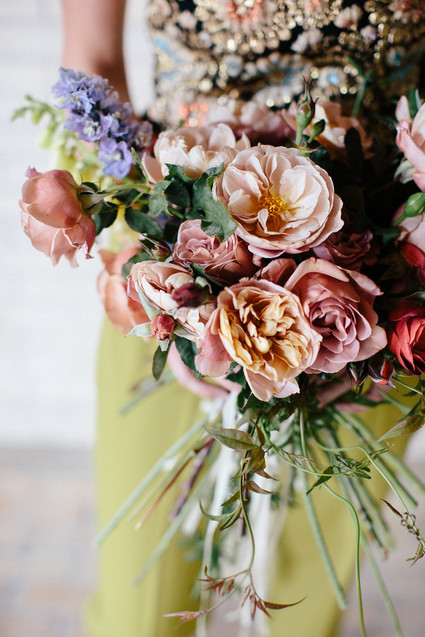 Modern bridal bouquet