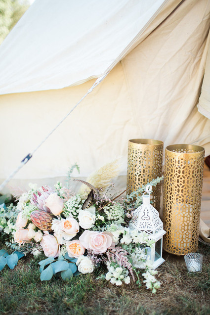 Glamping tent
