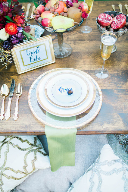 Moroccan-inspired bridal shower
