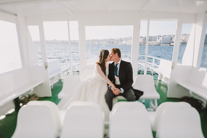 Seaside nautical wedding in Spain