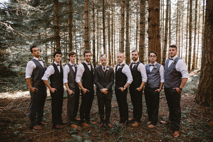 Forest wedding in Portland