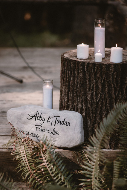 Forest wedding in Portland