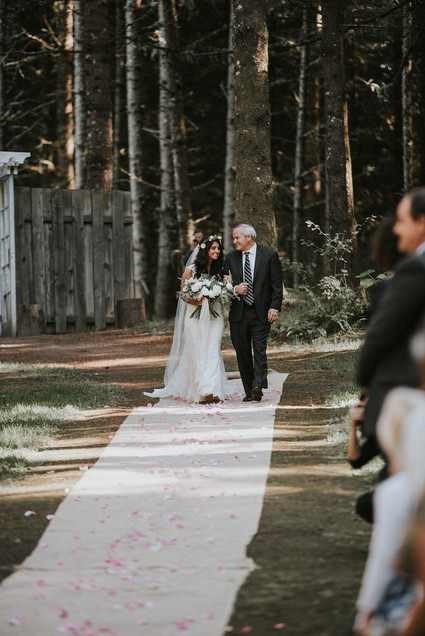 Forest wedding in Portland