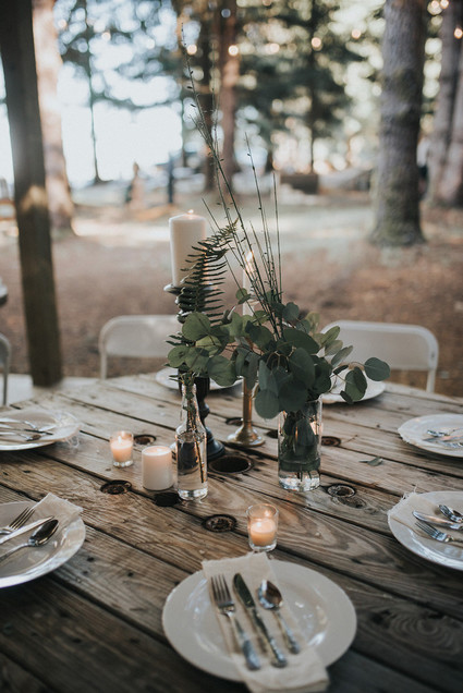 Forest wedding in Portland