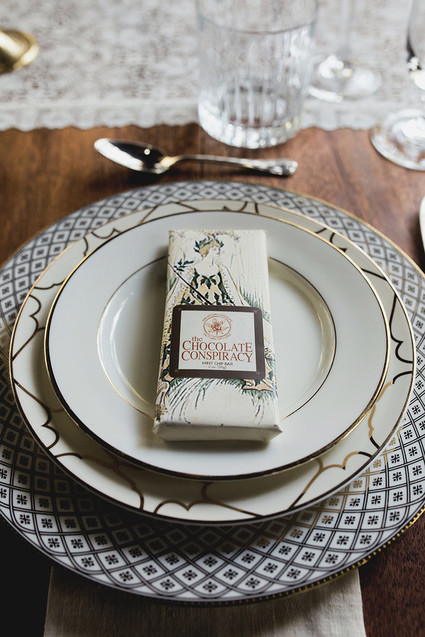 Rustic Thanksgiving wedding in the forest