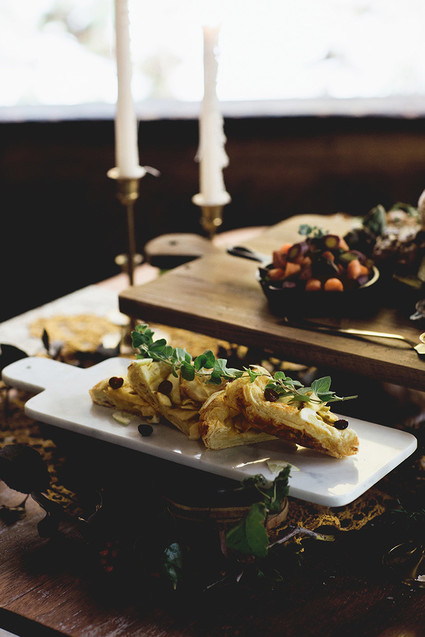 Rustic Thanksgiving wedding in the forest