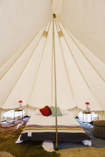 Glamping wedding
